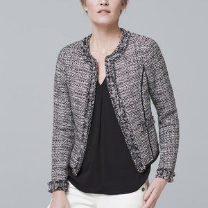 WHBM Tweed Sweater Jacket